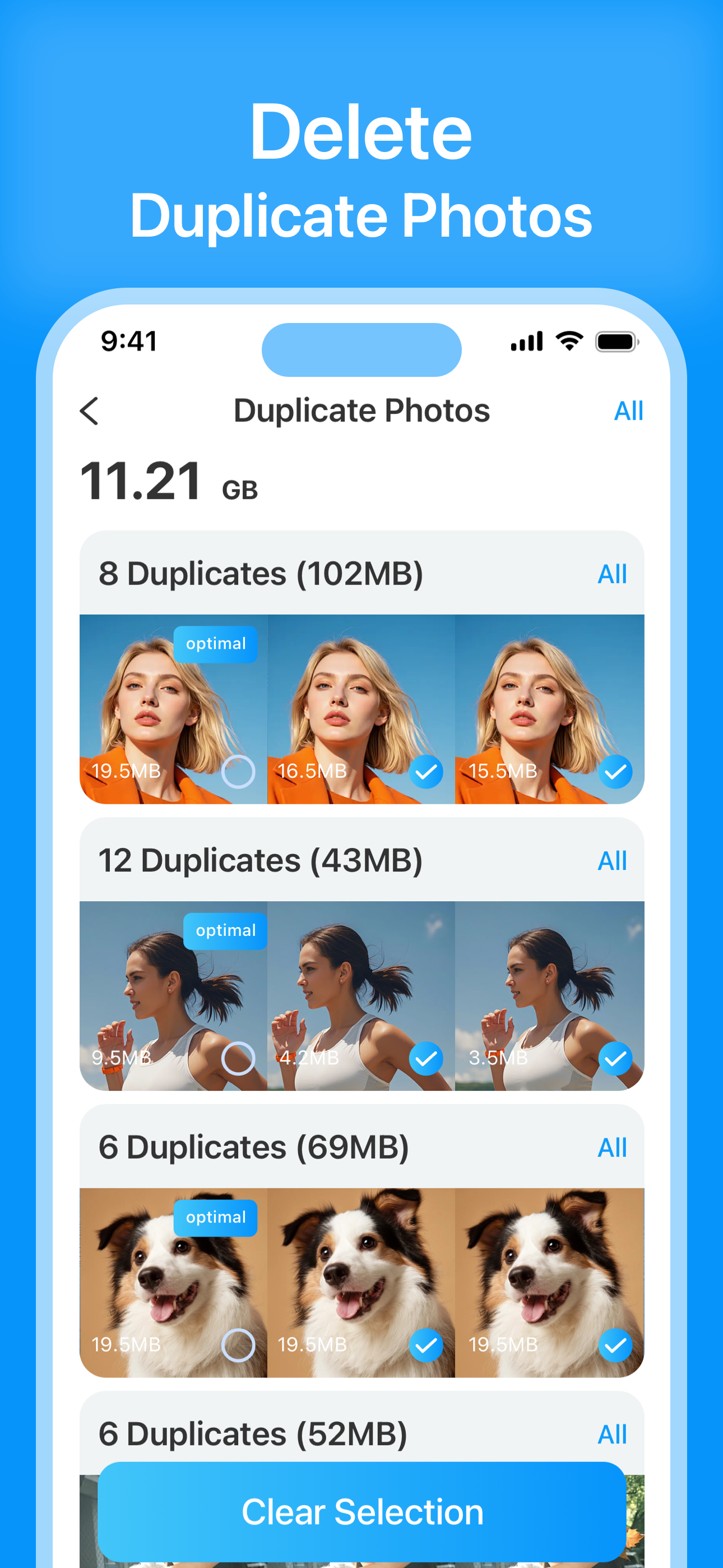 Photo Cleaner Interface